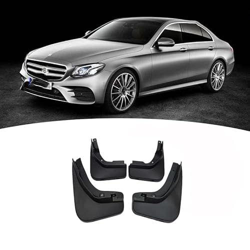 4 Stücke Auto Schmutzfänger Spritzschutz für Mercedes Benz E Class W212 W213 2008-2023, Auto Spritzschutz Kotflügel Vorne und Hinten, Auto Rad Schutz Schlamm Fender,A/W213-sport-2016-2020 von ZHOUFUDA