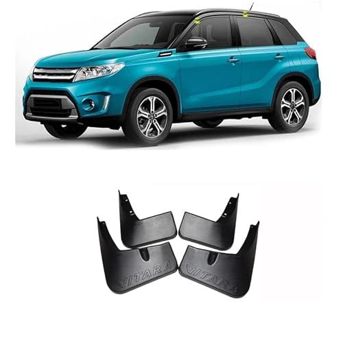 4 Stücke Auto Schmutzfänger Spritzschutz für Suzuki Vitara 2016-2023, Auto Spritzschutz Kotflügel Vorne und Hinten, Auto Rad Schutz Schlamm Fender von ZHOUFUDA