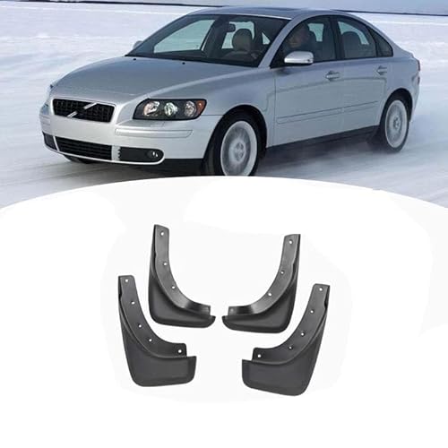 4 Stücke Auto Schmutzfänger Spritzschutz für Volvo S40 2008-2014, Auto Spritzschutz Kotflügel Vorne und Hinten, Auto Rad Schutz Schlamm Fender von ZHOUFUDA