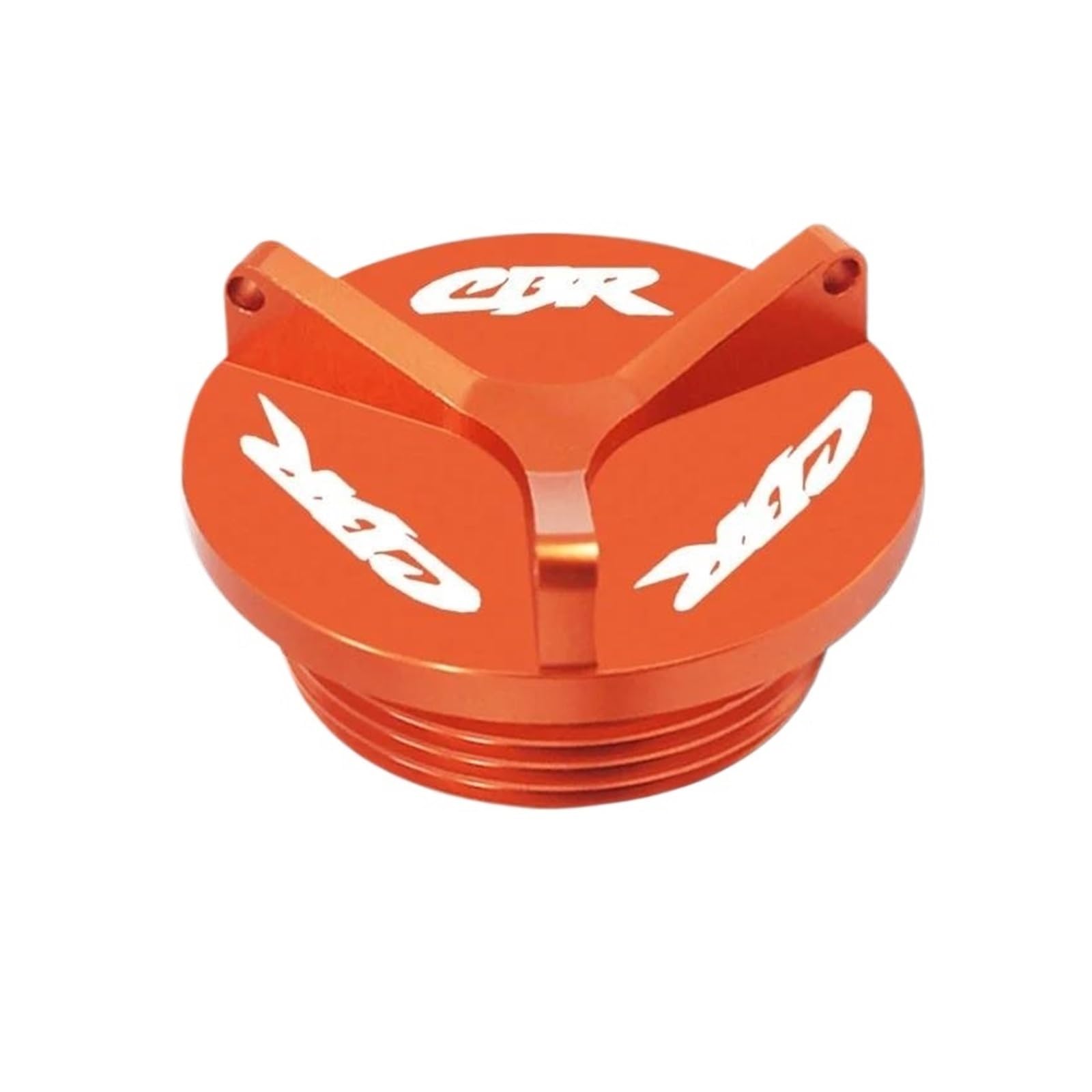 Für CBR1000RR 2008-2024 CBR 1000RR 1000RR-R SP Motorrad Motoröl Tasse Abdeckung Öl Füllstoff Ablauf Stecker Sump Mutter Kappe(CBR Orange) von ZHSBAG