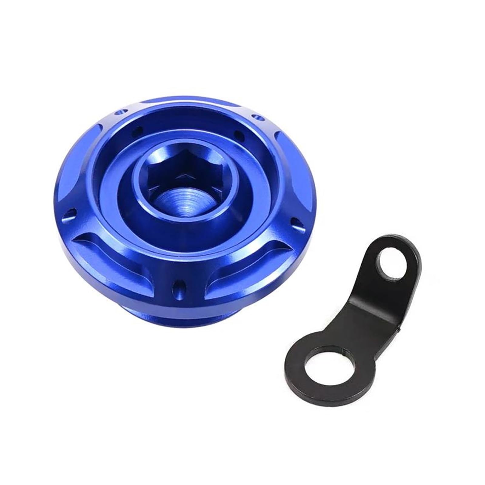 Für Honda CBR1000RR CBR500R CB650R CBR650R CB650F CBR650F CBR600RR CB1000R CB400 CB500 X-ADV Motorrad Motoröl Füllstoff Kappe(Blue) von ZHSBAG