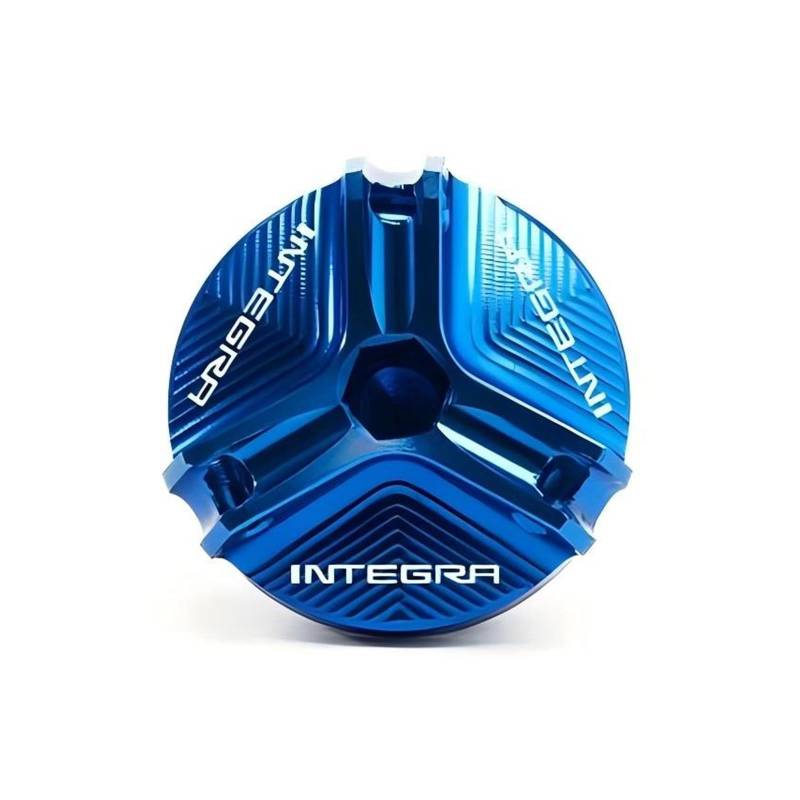 Für Integra 700 750 DCT NC750 INTEGRA Zubehör Motorrad Brems Flüssigkeit Kappe Hauptzylinder Reservoir Abdeckung(Oil filler cap-Blue) von ZHSBAG