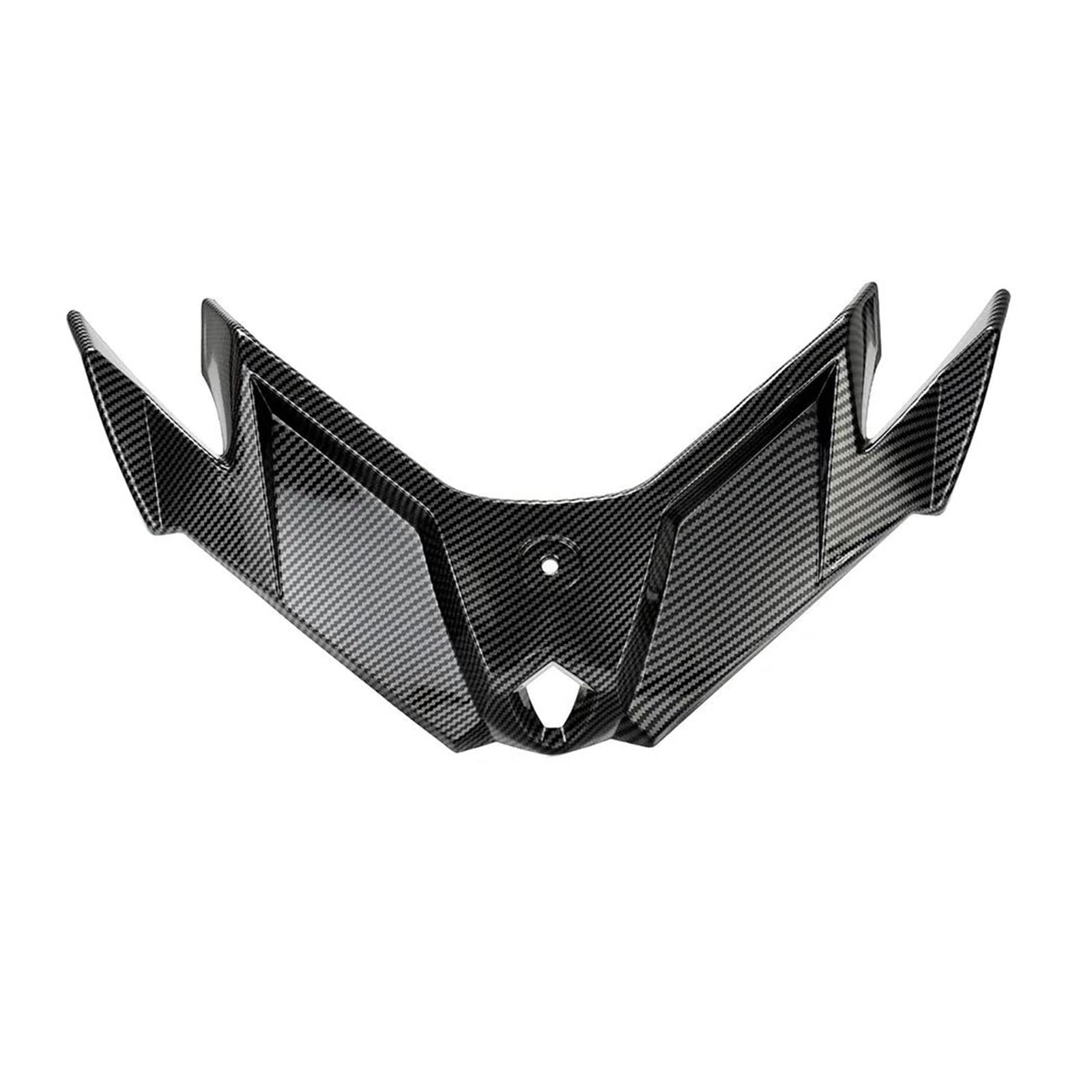 Für Kawasaki NINJA 250 300 Ninja300 2013-2019 Motorrad-Frontverkleidung, Aerodynamische Flügelspitze, Kohlefaserplatte(Carbon fiber) von ZHSBAG