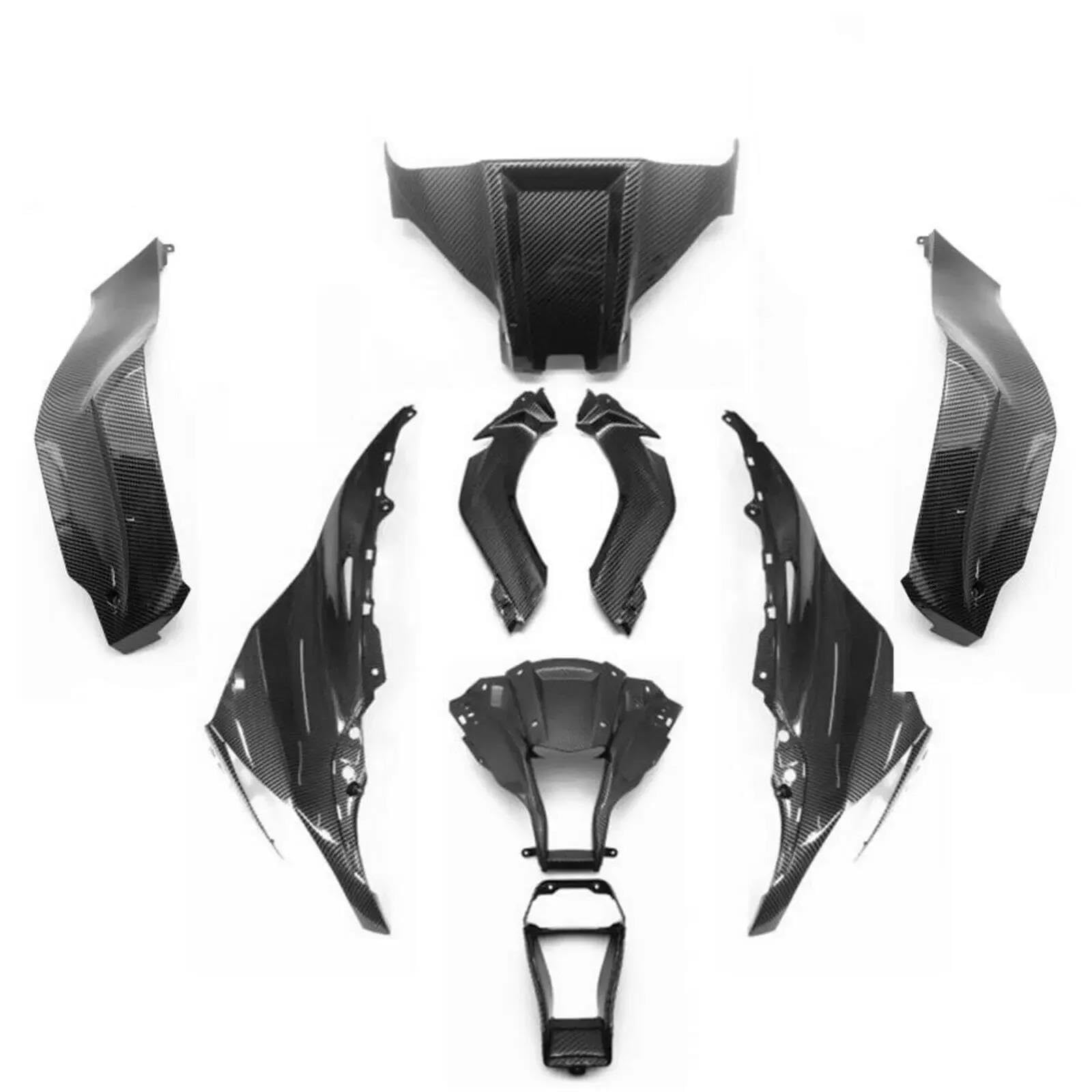 Für Kawasaki NINJA ZX-10R ZX10R 2011-2015 Motorrad Karosserierahmen Frontverkleidung Set Karosserie Kit Aerodynamisches Flügelkit von ZHSBAG