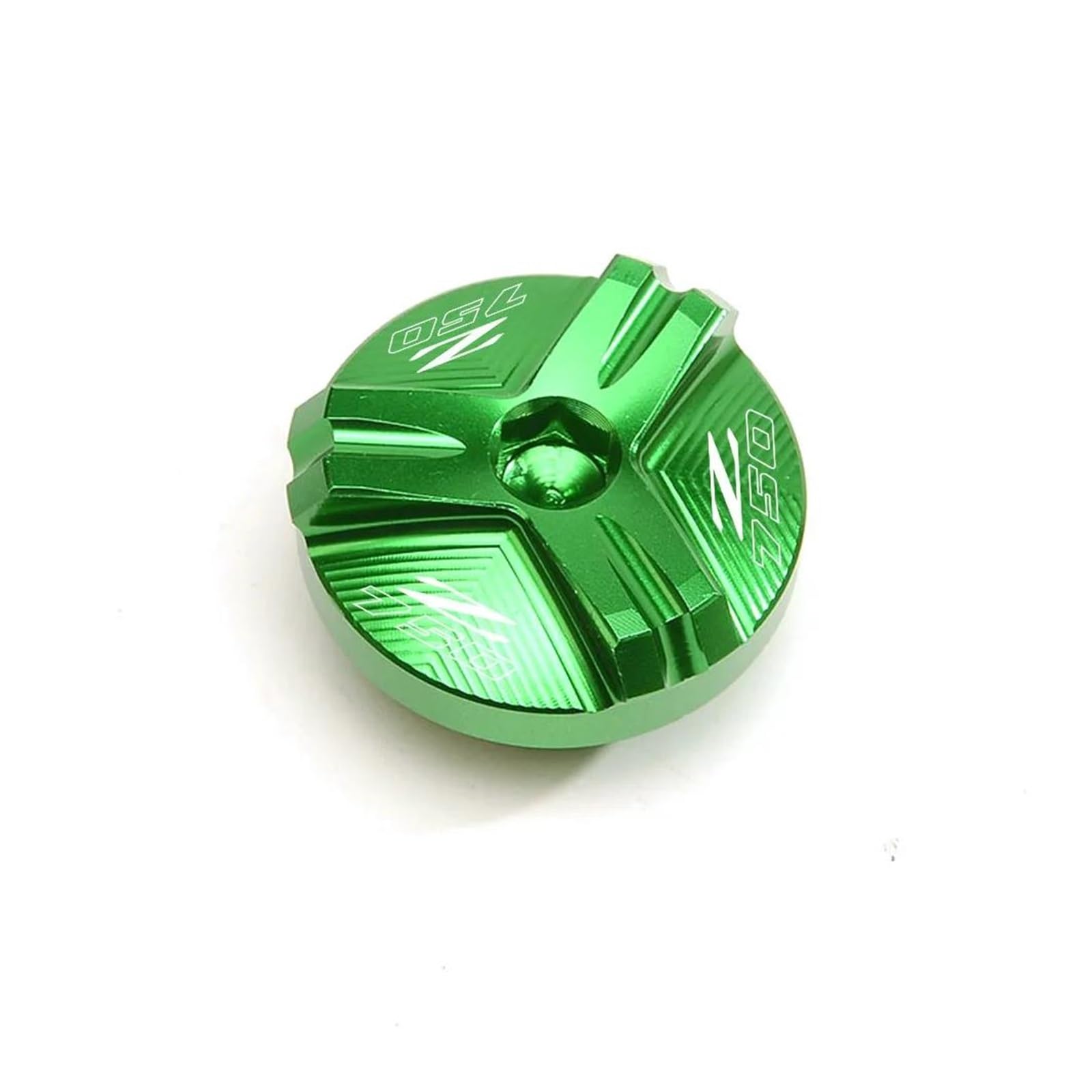 Für Kawasaki Z750 Z 750 Z750 2004-2012 Motorrad CNC Zubehör Motoröl Füllstoff Filter Kappe Stecker Abdeckung(Green) von ZHSBAG