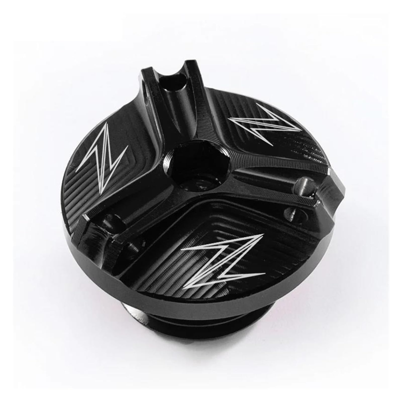 Für Kawasaki Z900 Z650 Z800 Z400 Z1000 Z1000R Z1000SX Z900RS Z125 Z250 Motorrad Motoröl Kappe Bolzen Tankdeckel Zubehör(Black) von ZHSBAG