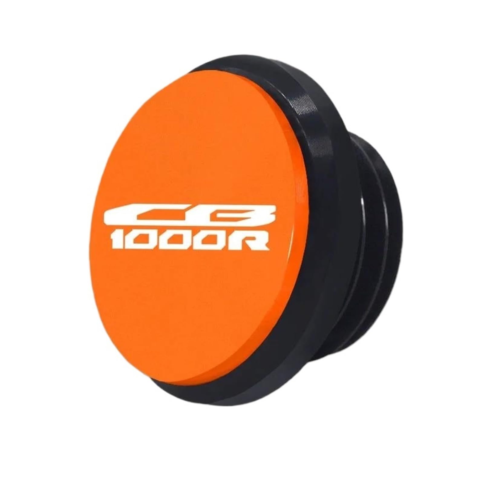 Motoröl Einfülldeckel Stecker Ölfilter Abdeckung Schutz Für CB1000R CB 1000R 2008-2024 Motorrad Zubehör(Orange) von ZHSBAG