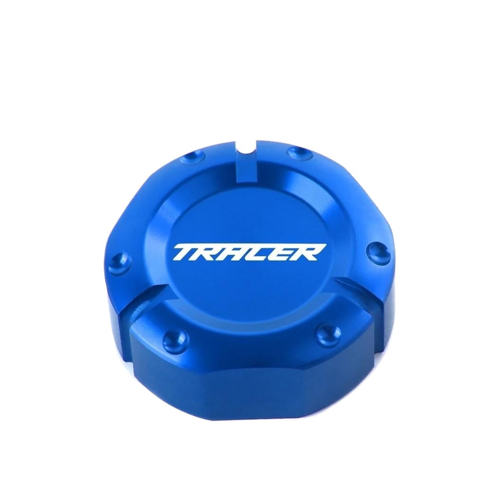 Motorräder Teile Für YAMAHA Tracer 700 GT Tracer 7 GT TRACER7 2016-2023 Hinten Brems Reservoir Abdeckung Kappe Zubehör(Blue-TRACER) von ZHSBAG