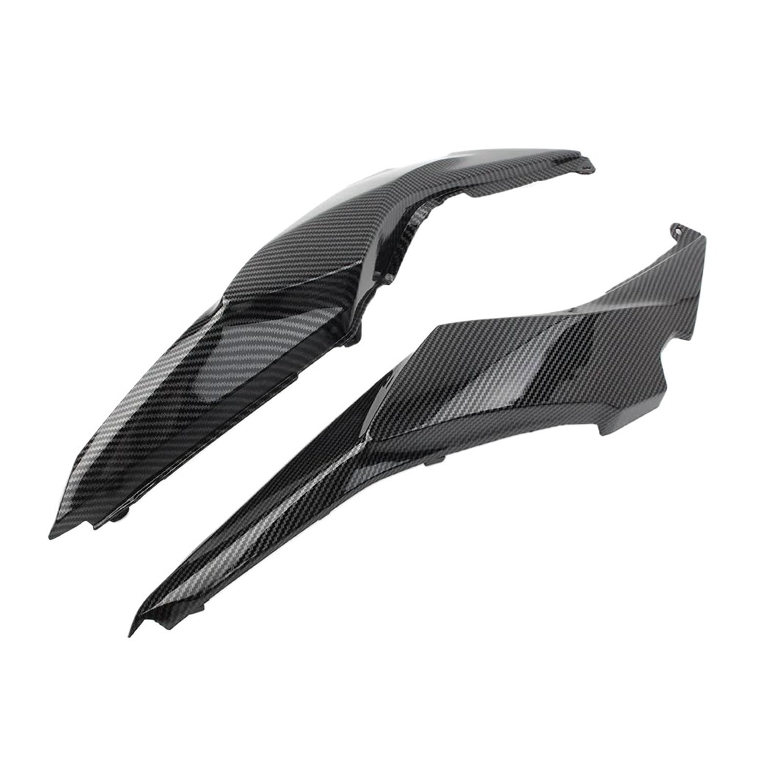 ZHSBAG Motorräder Verkleidungs-Kits Für Kawasaki NINJA 650 ER6F Z650 2017 Schwarz Carbon Faser Motorrad Hinten Schwanz Seite Sitz Verkleidung Zubehör Rahmen Ersatzteile Zubehör, ZHSBAG996633 von ZHSBAG