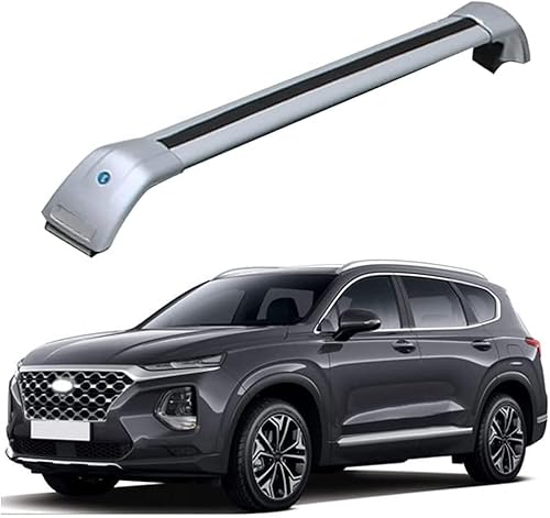 Auto Dachträger Dachreling für Hyundai Santa FE IV TM III DM 2012-2021,Dachträger Relingträger,Dachgepäckträger Integrierte Dachreling von ZHUIJUE