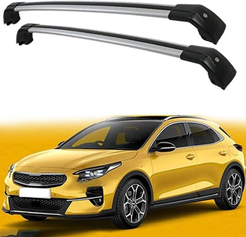 Auto Dachträger Dachreling für KIA XCEED 5 Type SUV 2020 2021,Dachträger Relingträger,Dachgepäckträger Integrierte Dachreling von ZHUIJUE