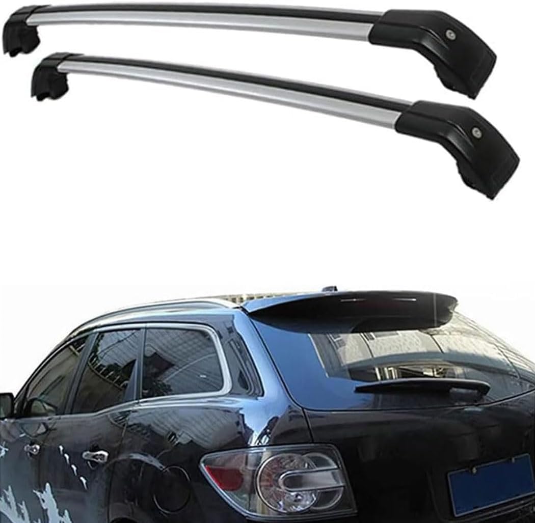 Auto Dachträger Dachreling für Mazda CX7 CX7 SUV 2006-2016,Dachträger Relingträger,Dachgepäckträger Integrierte Dachreling von ZHUIJUE