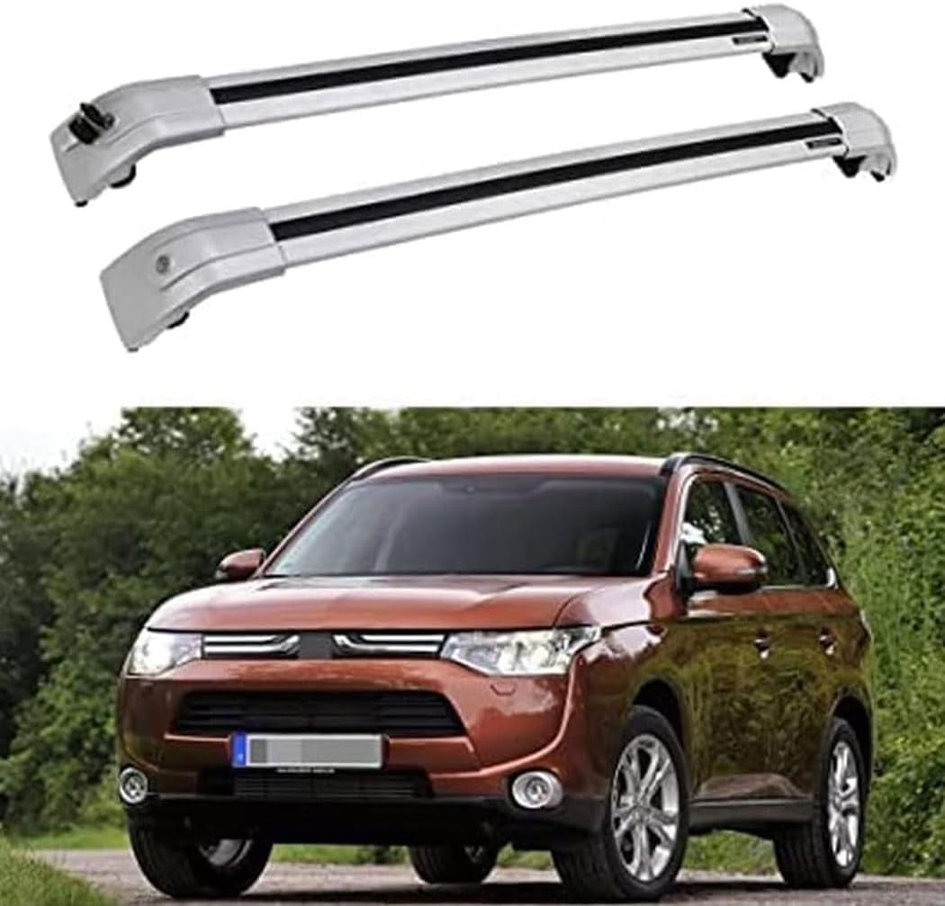 Auto Dachträger Dachreling für Mitsubishi Outlander 2012-2020,Dachträger Relingträger,Dachgepäckträger Integrierte Dachreling von ZHUIJUE