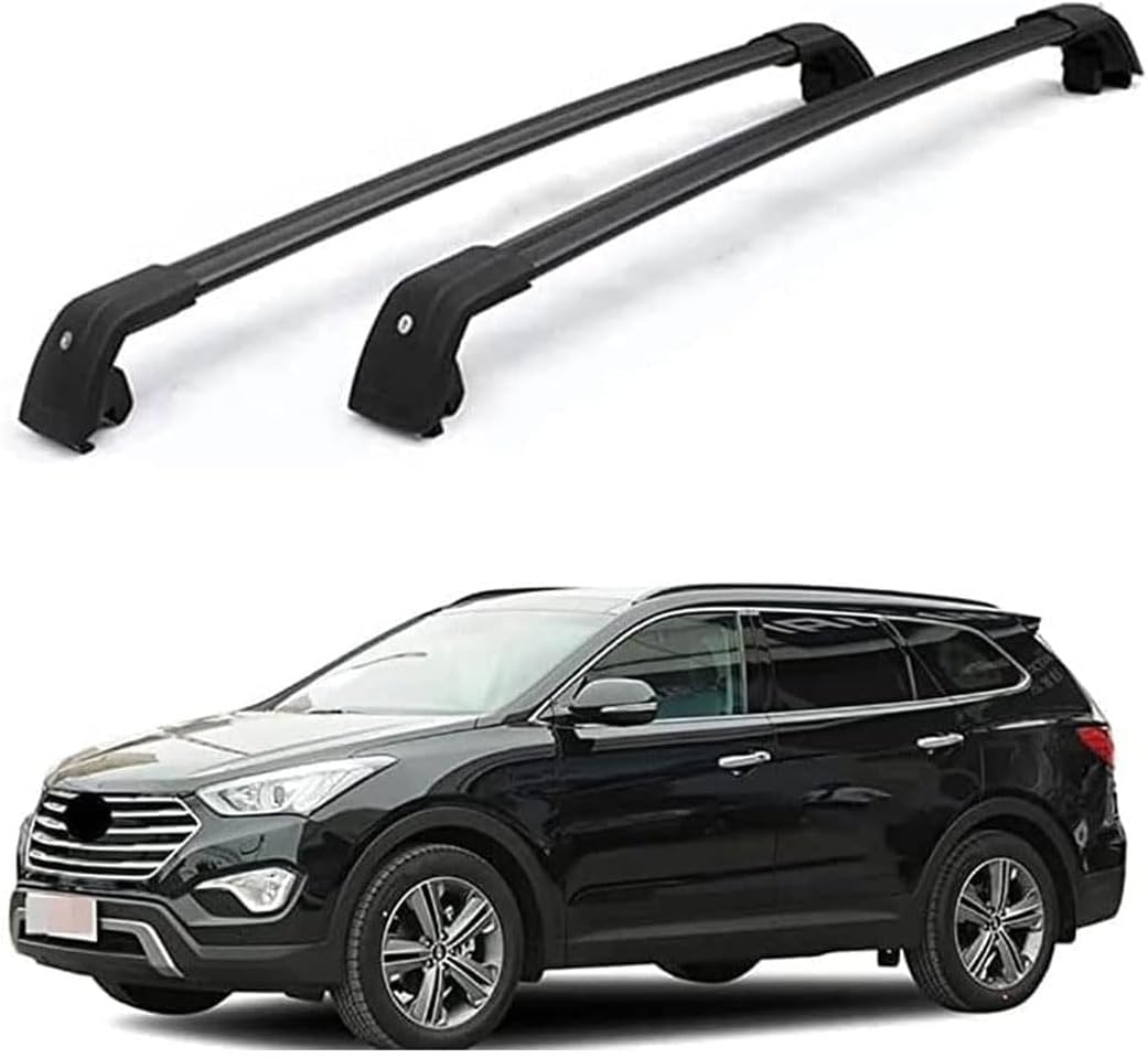 Auto Dachträger Querstangen,für Hyundai Grand Santa Fe SUV 2013-2022 Dachträger Lastenträger GepäCktransport Car Zubehör von ZHUIJUE