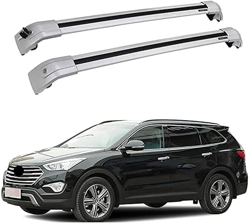 Auto Dachträger Querstangen,für Hyundai Grand Santa Fe SUV 2013-2022 Dachträger Lastenträger GepäCktransport Car Zubehör von ZHUIJUE