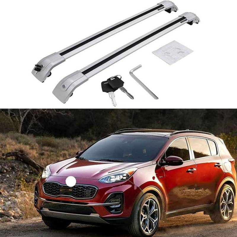 Auto Dachträger Querstangen,für Hyundai IX35 2011-2016 Dachträger Lastenträger GepäCktransport Car Zubehör von ZHUIJUE