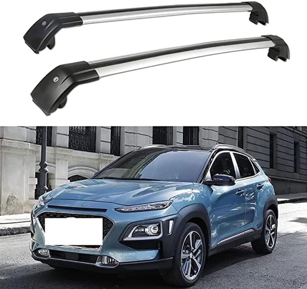 Auto Dachträger Querstangen,für Hyundai Kona Kona EV 2017-2020 Dachträger Lastenträger GepäCktransport Car Zubehör von ZHUIJUE