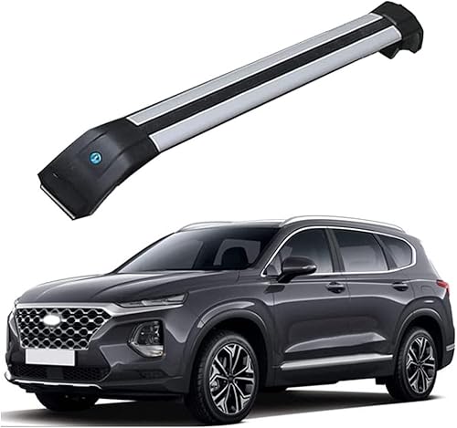 Auto Dachträger Querstangen,für Hyundai Santa FE IV TM III DM 2012-2021 Dachträger Lastenträger GepäCktransport Car Zubehör von ZHUIJUE