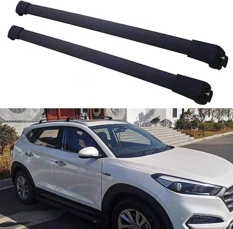 Auto Dachträger Querstangen,für Hyundai Tucson 2015-2019 Dachträger Lastenträger GepäCktransport Car Zubehör von ZHUIJUE