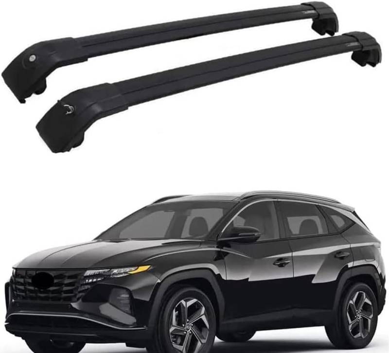 Auto Dachträger Querstangen,für Hyundai Tucson 2022-2023 Dachträger Lastenträger GepäCktransport Car Zubehör von ZHUIJUE