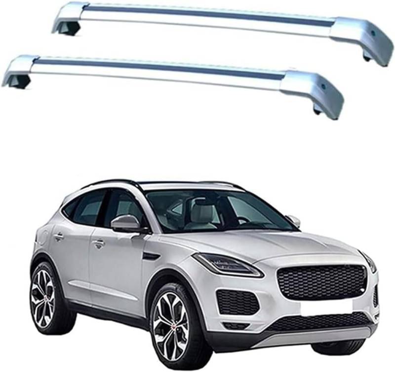 Auto Dachträger Querstangen,für Jaguar EPace 5dr SUV 2018 Dachträger Lastenträger GepäCktransport Car Zubehör von ZHUIJUE