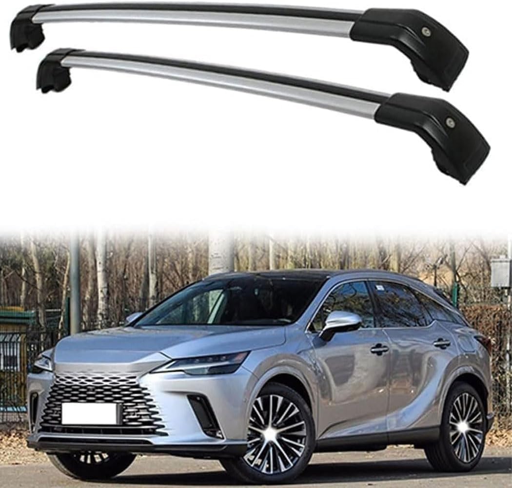 Auto Dachträger Querstangen,für Lexus RX450 Sport 2015-2023 Dachträger Lastenträger GepäCktransport Car Zubehör von ZHUIJUE