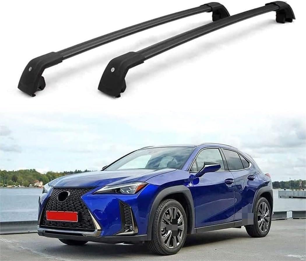 Auto Dachträger Querstangen,für Lexus UX200 UX250H UX 2018 2019 2020 Dachträger Lastenträger GepäCktransport Car Zubehör von ZHUIJUE