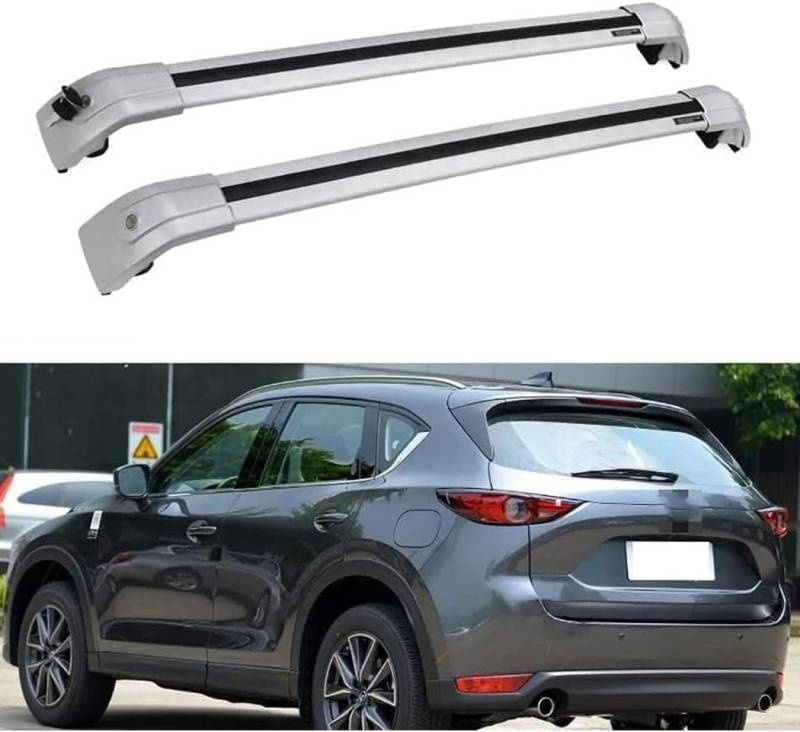 Auto Dachträger Querstangen,für Mazda CX 5 CX5 SUV 2017-2022 Dachträger Lastenträger GepäCktransport Car Zubehör von ZHUIJUE