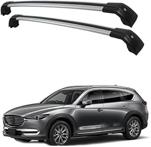 Auto Dachträger Querstangen,für Mazda CX8 5dr SUV 2018+ Dachträger Lastenträger GepäCktransport Car Zubehör von ZHUIJUE