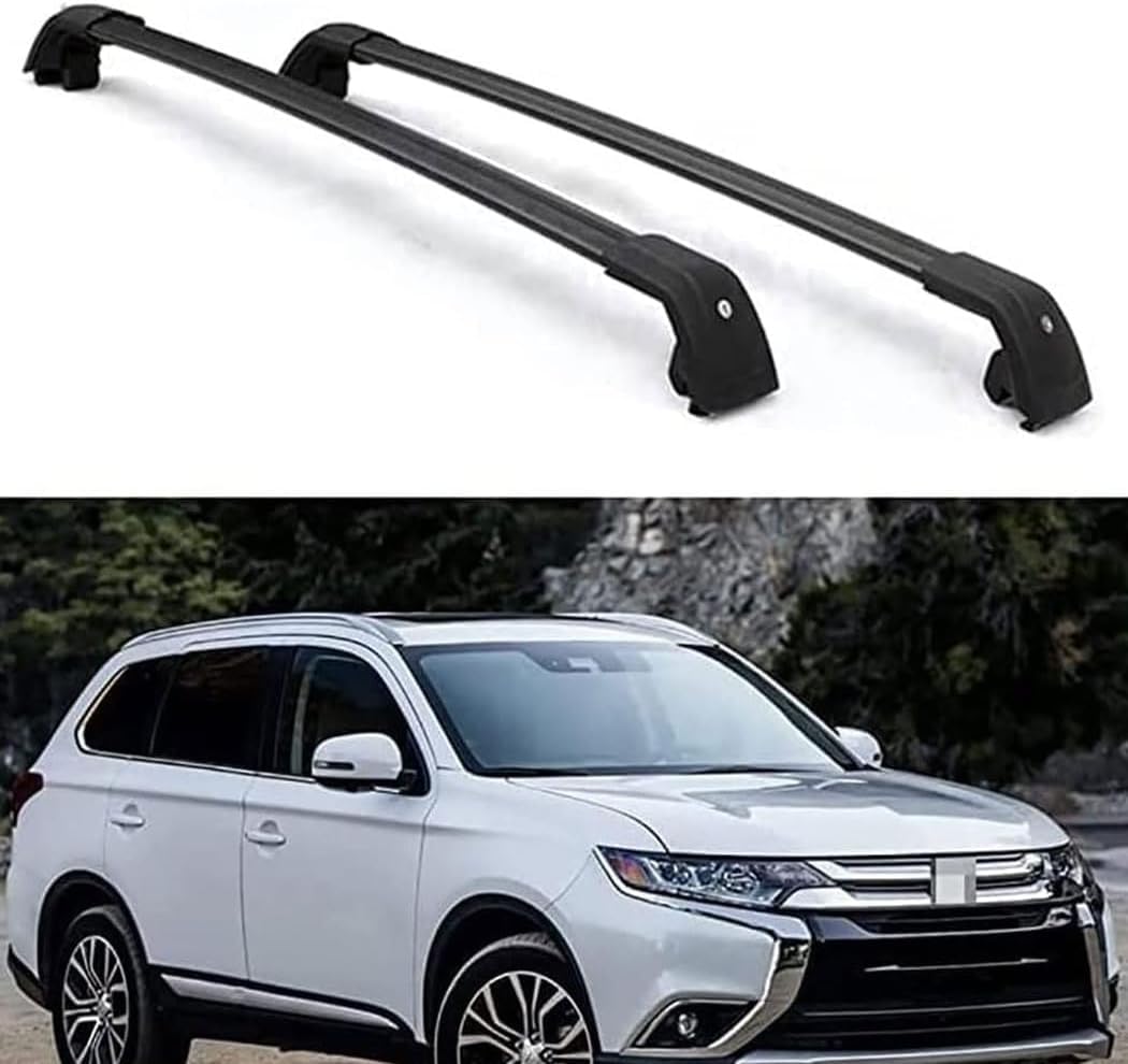 Auto Dachträger Querstangen,für Mitsubishi Outlander 2012-2020 Dachträger Lastenträger GepäCktransport Car Zubehör von ZHUIJUE