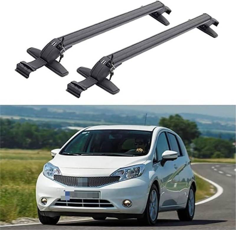 Auto Dachträger Querstangen,für Nissan Versa Note Hatchback 2014-2018 Dachträger Lastenträger GepäCktransport Car Zubehör von ZHUIJUE