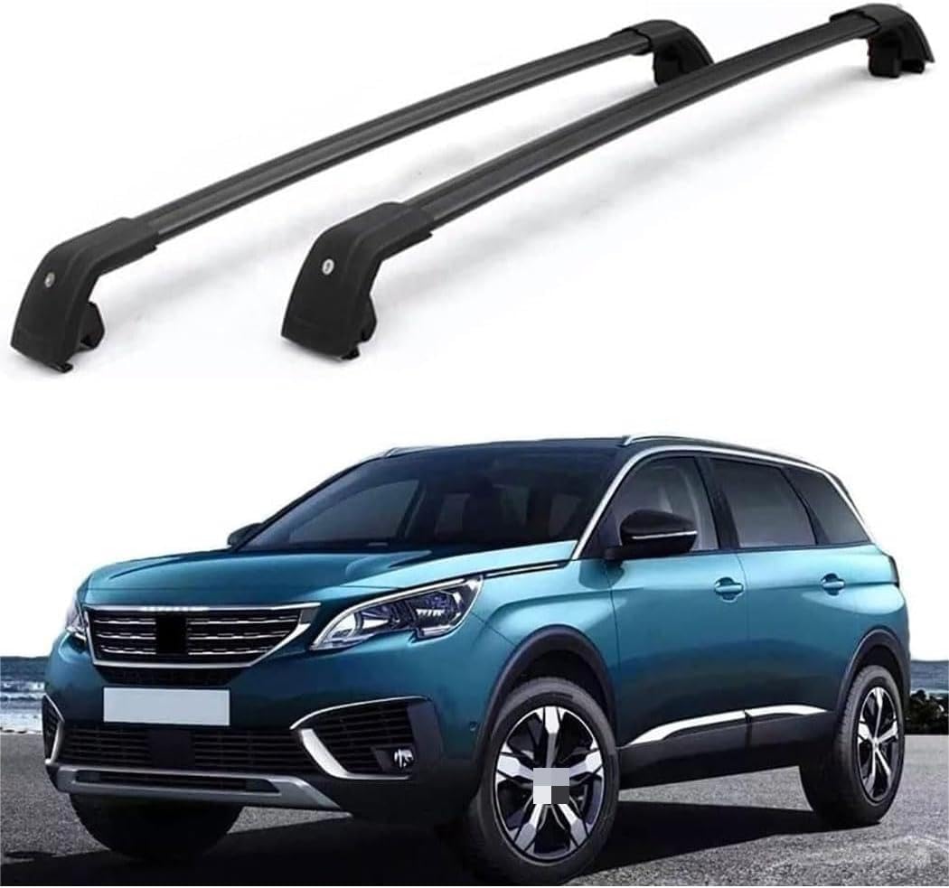 Auto Dachträger Querstangen,für Peugeot 5008 2016-2022 Dachträger Lastenträger GepäCktransport Car Zubehör von ZHUIJUE