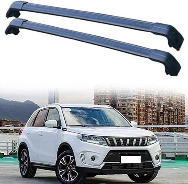 Auto Dachträger Querstangen,für Suzuki Vitara 2015-2022 Dachträger Lastenträger GepäCktransport Car Zubehör von ZHUIJUE