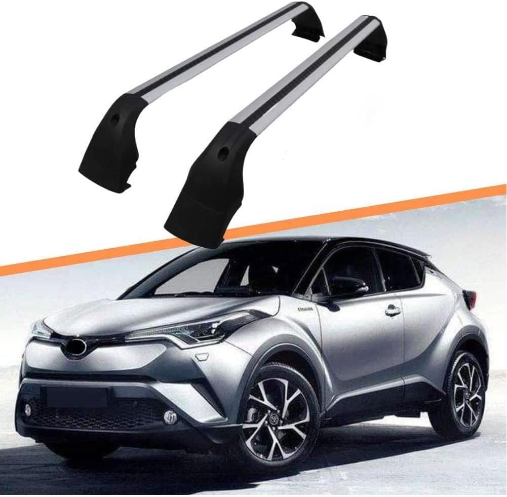 Auto Dachträger Querstangen,für Toyota CHR 2017-2021 Dachträger Lastenträger GepäCktransport Car Zubehör von ZHUIJUE