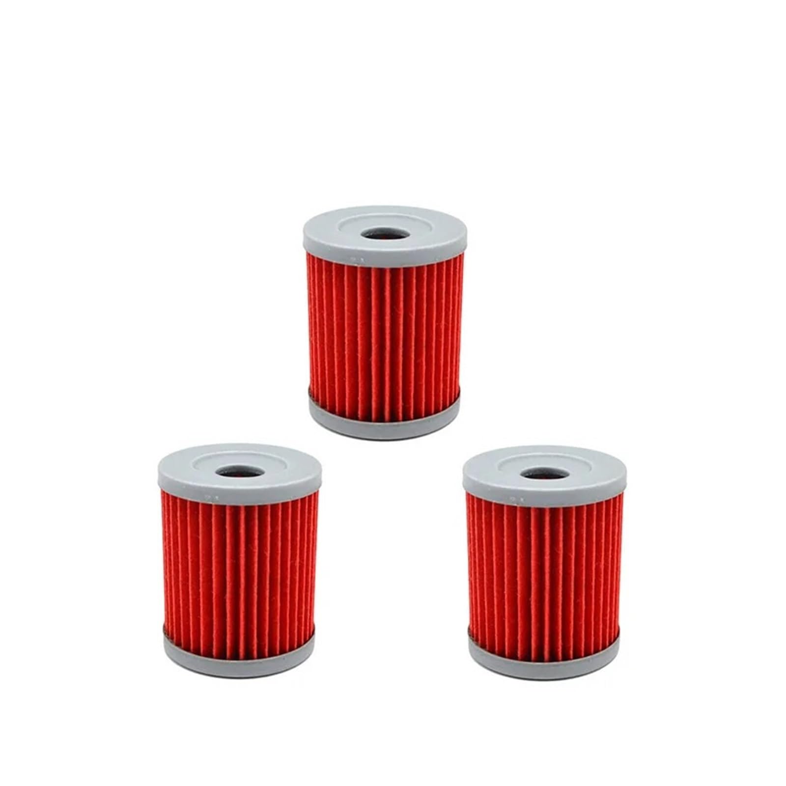 3Pcs Motorrad Motor Teile Öl Gitter Filter for LTF300 LTF 300 KING QUAD 300 1991-2002 Rot Motorrad Filter von ZHUOHANG