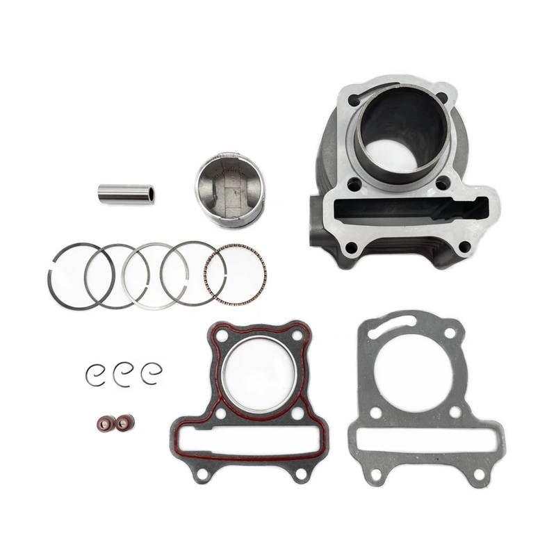 44MM Motorrad Zylinder Kolben Ring Dichtung Kit for GY-6 60CC Motorrad Motor Zubehör von ZHUOHANG