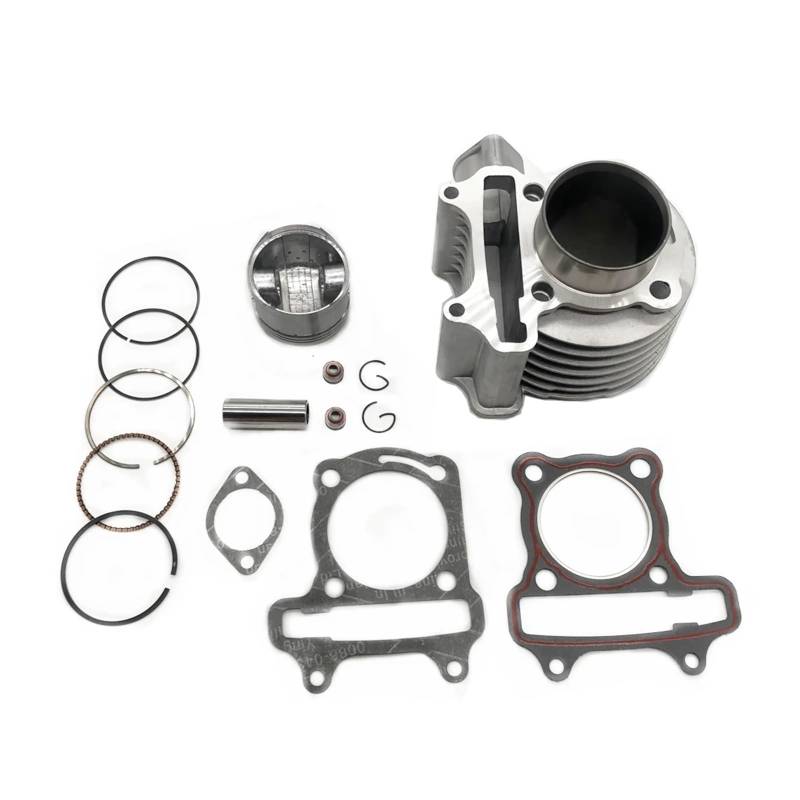 52,4 MM Motorrad Zylinder Kolben Ring Dichtung Kit for GY-6 125CC Motorrad Motor Zubehör von ZHUOHANG