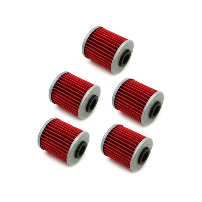 5x Ölfilter for KX250F KX250 KX450F 2008 2009 2010 2011 2012 2013 2014 2015 2016 Pit Dirt Bike von ZHUOHANG