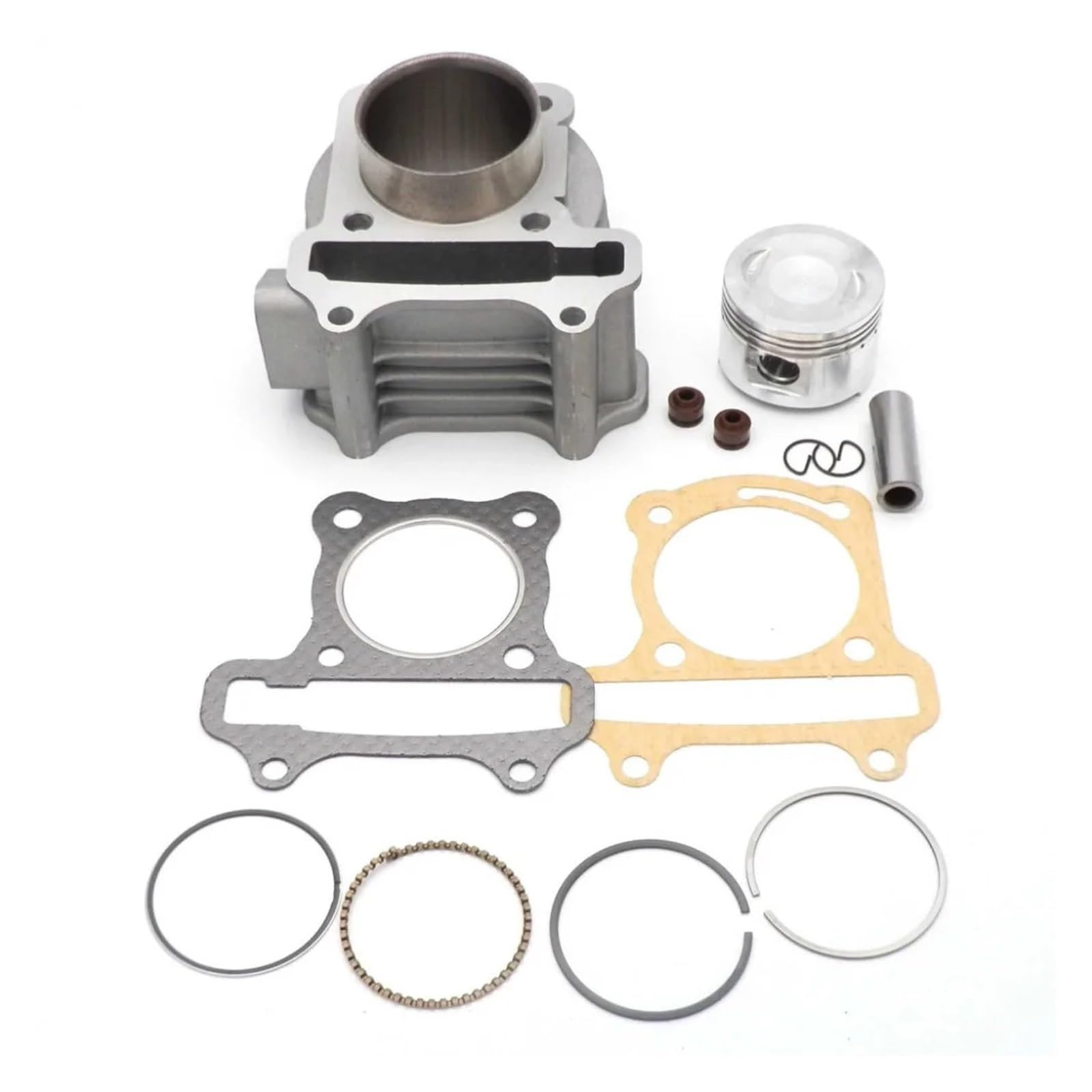 80CC BIG BORE PERFORMANCE ZYLINDER KIT 47mm Dichtung for ROLLER MIT GY6 50cc QMB139 MOTOREN Mopedteile von ZHUOHANG