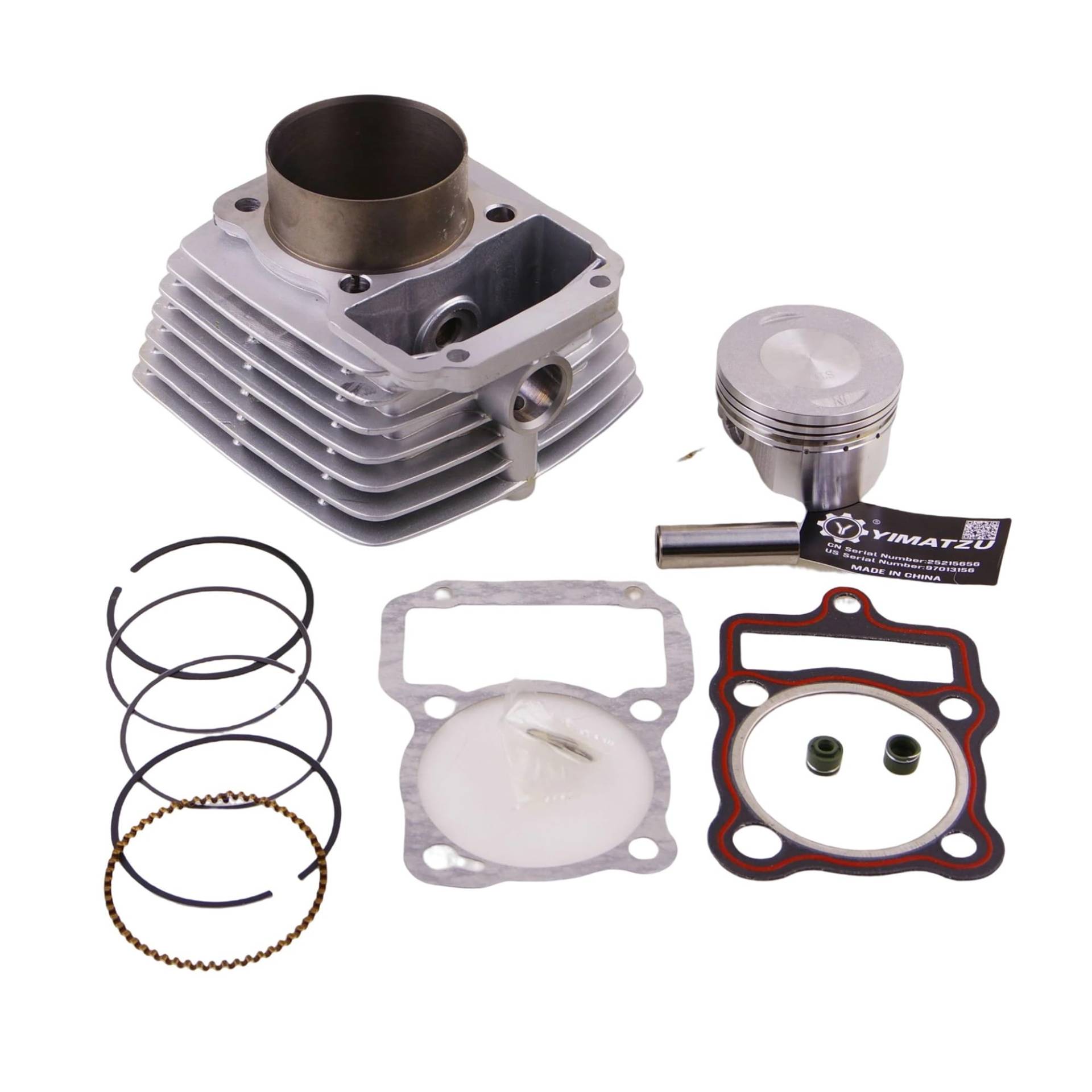 Motorrad 220cc 65,5 mm Big Bore Kit Zylinder for CG200 Motor von ZHUOHANG