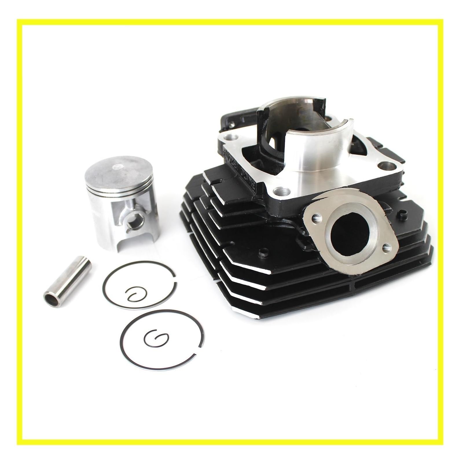 Motorrad 58 mm Zylinderblock-Kolben- und Ringsatz mit Standardbohrung for Y-AM-AHA RX135 135 RXK RX-King RXZ Ersatzzubehör von ZHUOHANG