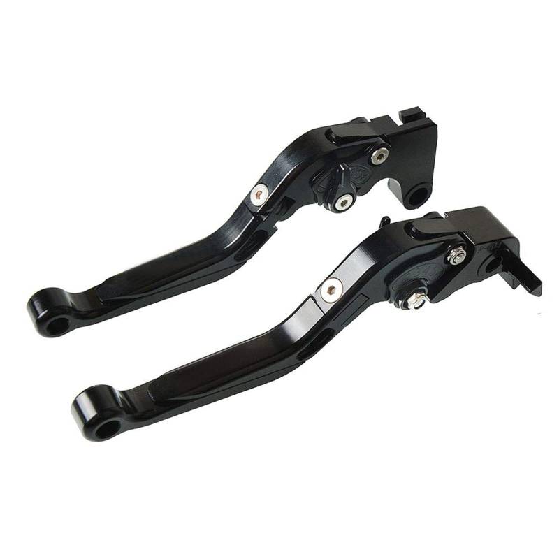 CNC Kupplung- & Bremshebelsets Klappbar Ausziehbar Für YZF R1 2004-2014 YZF R6 2005-2016 Schwarz von ZHUOWU