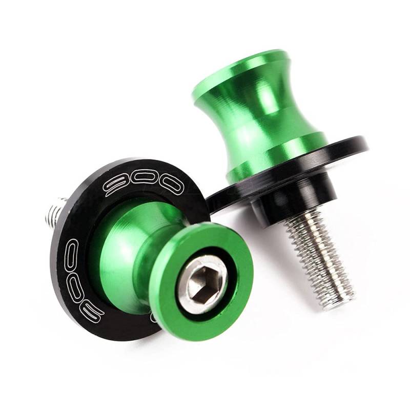 M8 Schwingenschutz Schwingenadapter Ständer Bobbins Spool Racingadapter Ständeraufnahme für Z900 2017-2020 Grün von ZHUOWU