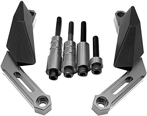 Motorräder Sturzschutz Sturzpads Crashpads Frame Sliders für MT09 2013-2020 MT-09 Tracer 2014-2020 Tracer 900 GT 2018-2020 XSR900 2015-2020 XSR900 2017-2020 Grau von ZHUOWU