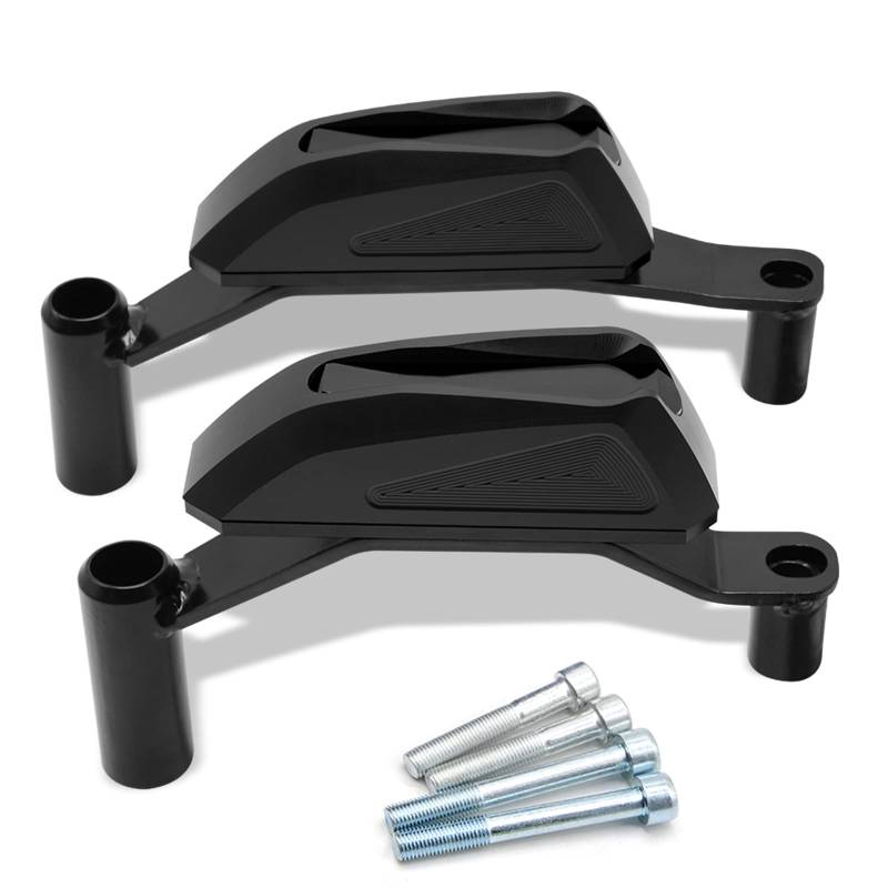 Z900 Motorräder Sturzschutz Sturzpads Crashpads Frame Sliders für Z900 2016 2017 2018 2019 2020 2021 2022 (Schwarz) von ZHUOWU