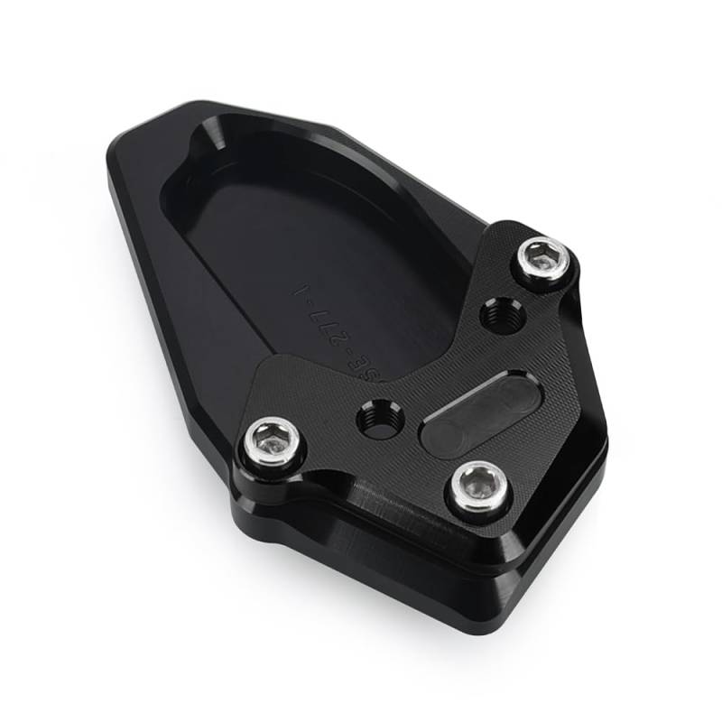 ZHUOWU Erweiterungsplatte Motorrad Ständer Seitenständer Pad für R1300GS R1300GS Trophy R1300GS Triple Black2024-2026 (Schwarz) von ZHUOWU