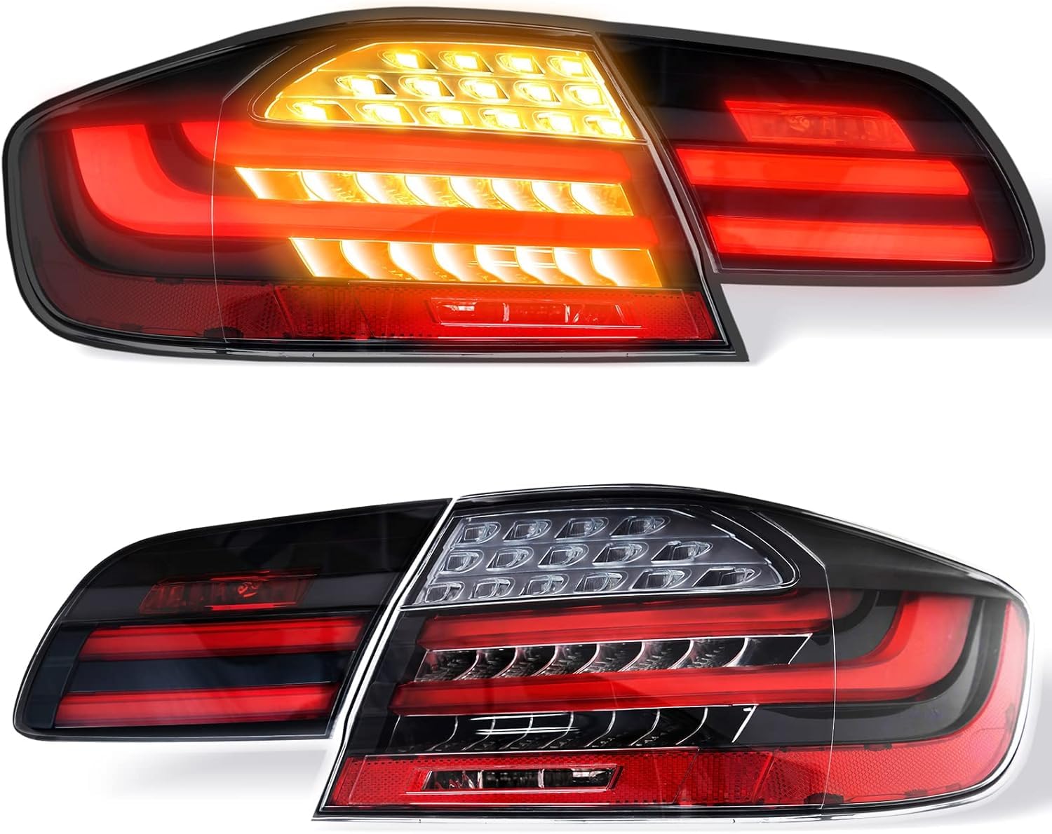 Autorücklichter für BMW 3 Series M3 E92 Coupe LCI 2008-2013, sodass der häufige Austausch der Rücklichter entfällt,Red A Pair von ZHXYBF66