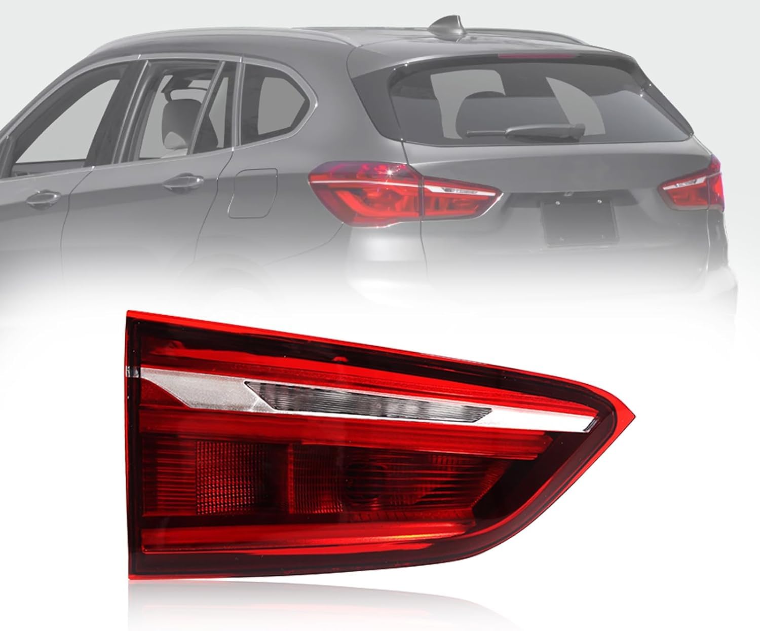 Autorücklichter für BMW X1 2016 2017 2018 2019, sodass der häufige Austausch der Rücklichter entfällt,Left Inner von ZHXYBF66