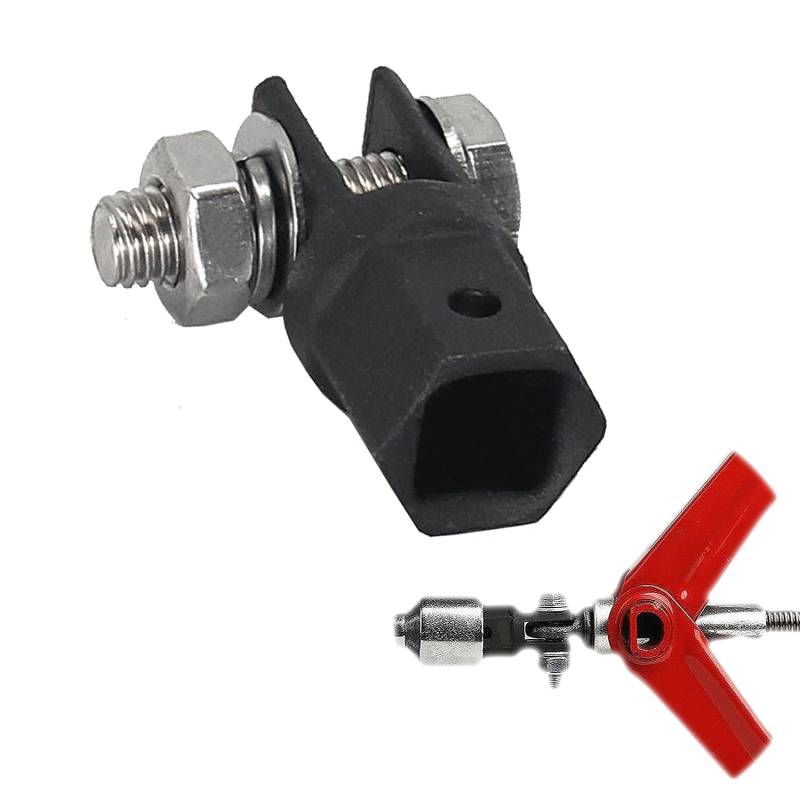 ZHYUAN Scherenheber Bohreradapter,Jack Bohrer Adapter,Scherenwagenheber Adapter Bohren,Scherenwagenheber-Anschluss,1/2-Zoll-Auto-Scherenheber-Adapter,Universal Für Wohnwagenanhänger von ZHYUAN