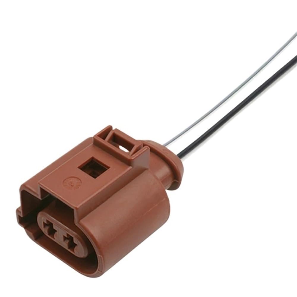 ZHjLut 2 Pin 3,5mm Weiblich Männlich Wasserdicht Sensor Hinten Bremssattel Motor Kabelbaum Stecker Stecker 1J0973722A(Female B with line 15cm) von ZHjLut